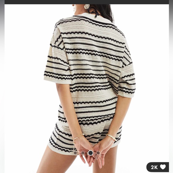 ASOS DESIGN knitted beach set - Picture 3 of 4